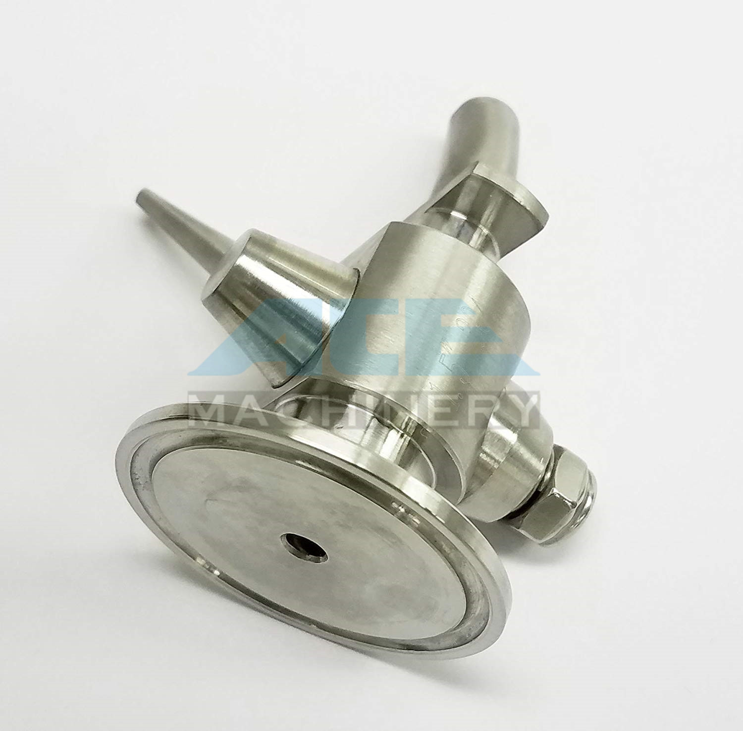 Cheap Sanitary Stainless Steel Sample Valve Tri Clamp Style Saniatry Pipe Fitting Sample Valve for sale