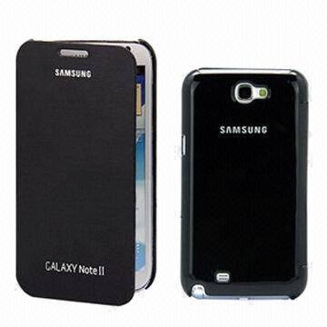 Cheap Mobile Phone Case for Samsung N7100/N7108/N719/N7102, Made of Import PU and Senior Fiber for sale