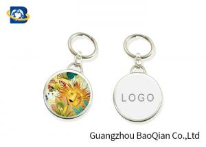Cheap Cute Aniaml Image Lenticular Keychain 3D Effect Customizes Key Ring Eco - Friendly for sale