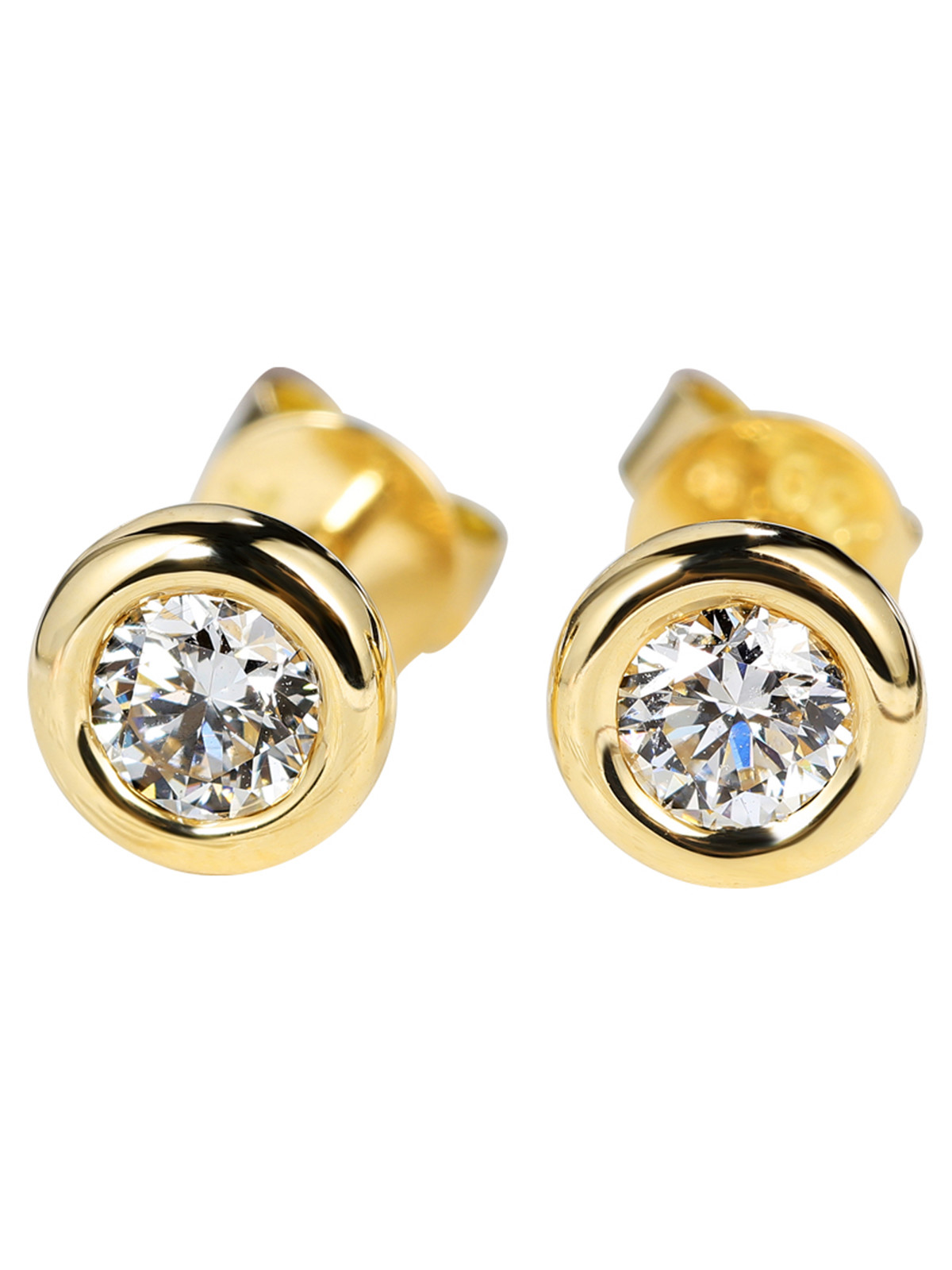 Cheap Vivienne Westwood Cartilage Earrings 18K Gold Diamond Earrings for women for sale