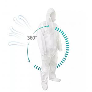 Cheap Non Toxic Disposable Full Body Suit Antibacterial Good Physical Properties for sale