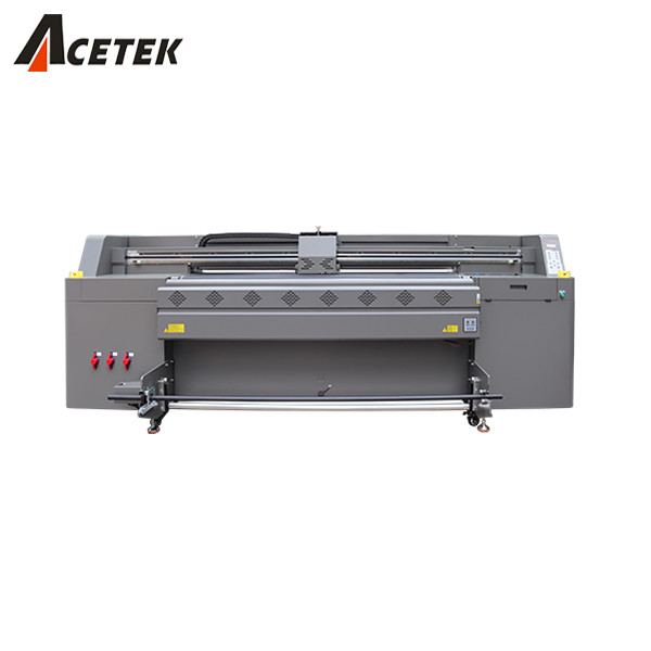 Cheap 4 Colors Film Printing Machine UV Roll To Roll With Epson I3200 Head for sale