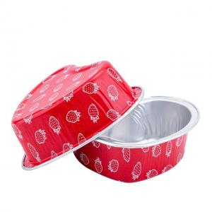 Cheap Disposable Laminated Smoothwall Heart Shape Foil Cake Baking Wrapper Wholesale for sale