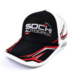 Cheap OEM ODM Design Racing Baseball Caps , Polyester Custom Team Baseball Caps for sale