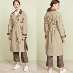 China Fall Clothing Womans Wrap Dress Coat For Women with Slit on sale
