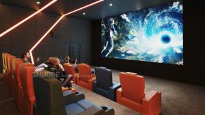 Cheap Home Cinema System Experience With Speaker , Projector And Screen System for sale