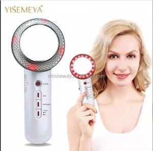 Cheap 3 In 1 Ultrasonic Ems Fat Burning Body Massage Slimming Machine For Belly Body for sale
