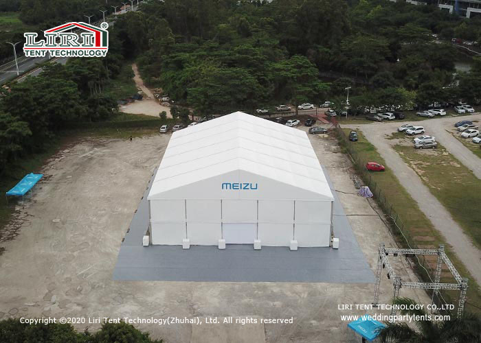 China Liri PVC Coated Polyester Luxury Wedding Tents For Restaurant or Event on sale
