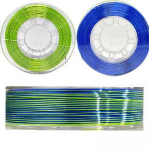 Cheap 1.75mm Three Colors Silk Filament Dual Color For 3d Printing for sale