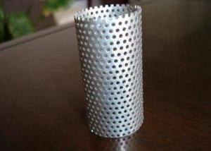 Cheap Stainless Steel Punched Round Hole Corrosion Resistant Filter Mesh Air Filters Material for sale