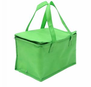 Cheap Non-woven Material and Food Use commercial cooler bag. size:25cm*20cm*20cm for sale