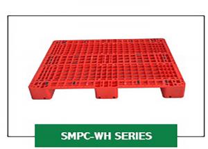 Grid Steel Rackable Reinforced Plastic Pallets 1200*1000*150 Mm Single Injection Mould