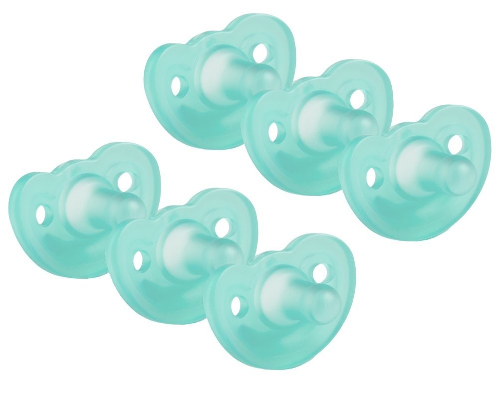 Cheap Heat Resistant Baby Soother Nipple , Clear Silicone Soothers For Babies for sale