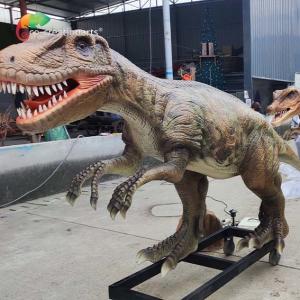 4Meters Life Size Animatronic Dinosaurs Sunproof Allosaurus Model For Exhibition