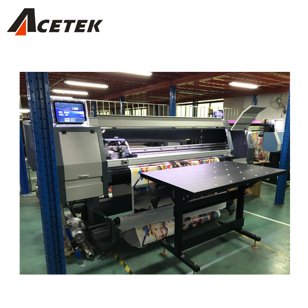Cheap Acetek Hybrid Flatbed Printers 1.8m Width CE ISO9001 Certificated for sale