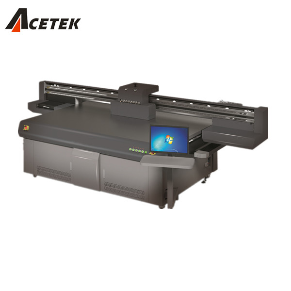 Cheap Acetek 2513 UV Flatbed Printing Machine With Ricoh Gen5 Gen6 Printhead for sale