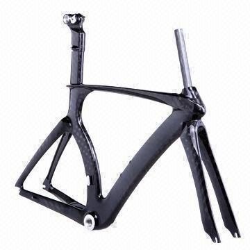 Cheap 700C TT Bicycle Frame Set, Made of Full Carbon Fiber, Lightweight for sale