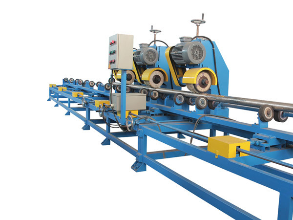 Cheap Three large pipe (rod) Automatic Polishing Machine for large tube type metal polishing for sale