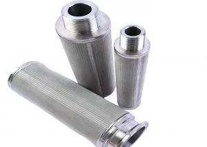 Cheap Candle Type Mesh 2um Stainless Steel Sintered Filter Element for sale