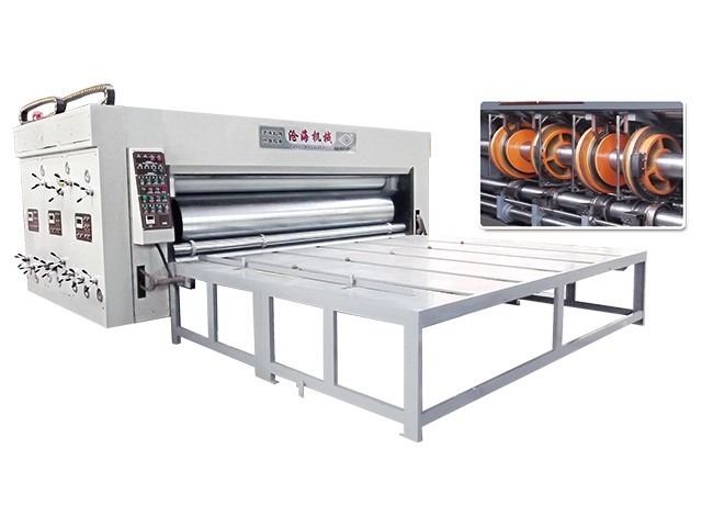 China Water - Based Printing Slotting Machine Rockery Interval Adjustment Device on sale