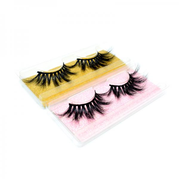 Quality Long Length 3D Mink Lashes 25mm Eyelashes Easy To Trim Size And Shape wholesale