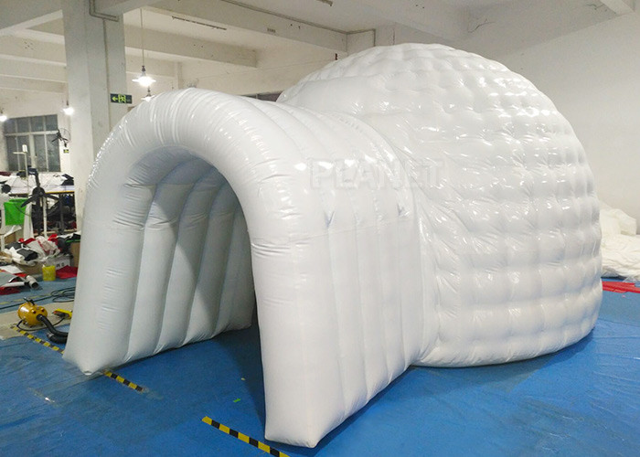 Cheap Durable Snow Inflatable Igloo Tent PLT - 135 For Promotions Grand Opening for sale