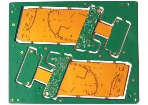 Cheap 94v0 Electronic 5OZ Rigid Flexible PCB , MultiLayer FPC Double Sided PCB Board for sale