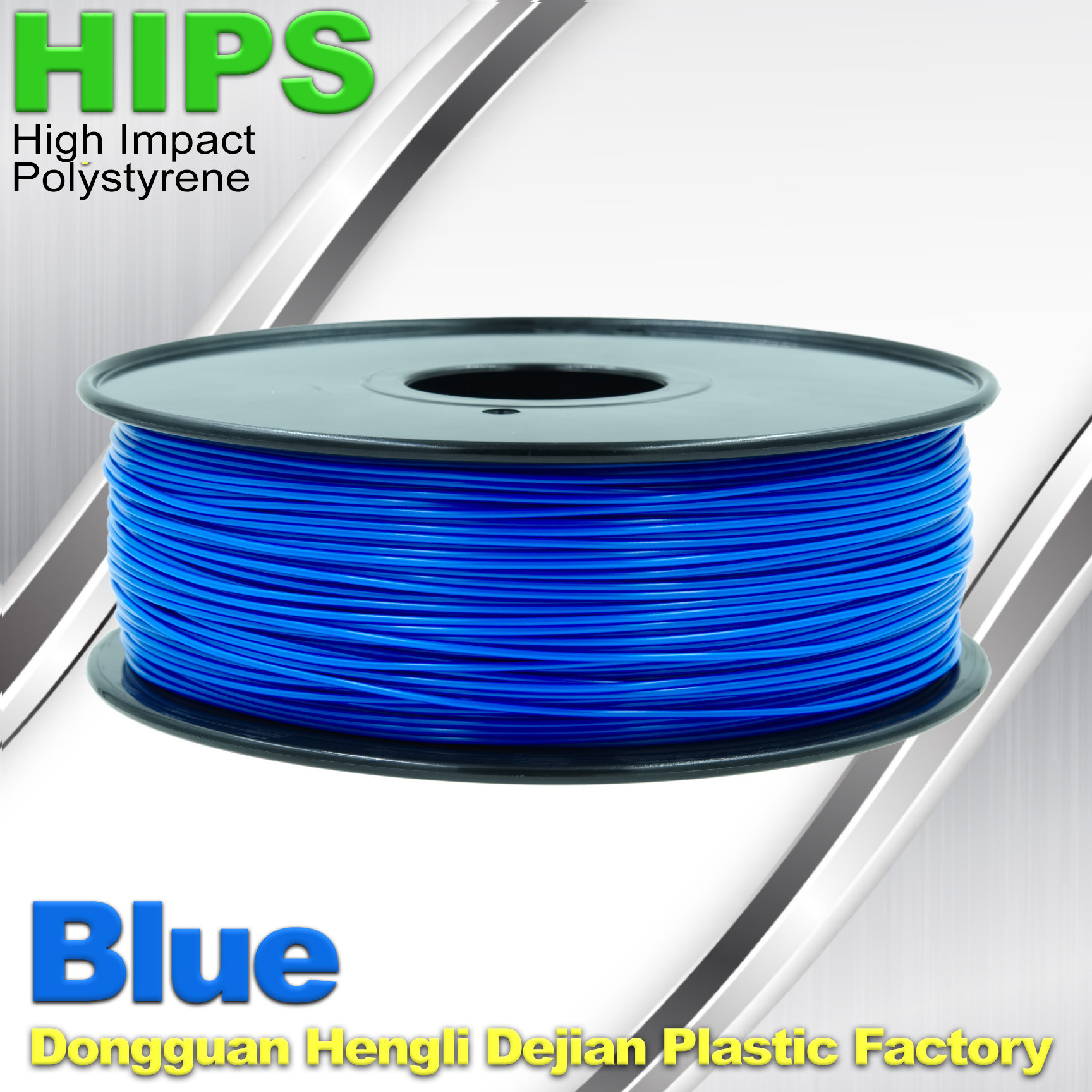 Cheap HIPS 3D Printer Filament 1.75 / 3.0mm  , Material for 3d printing for sale