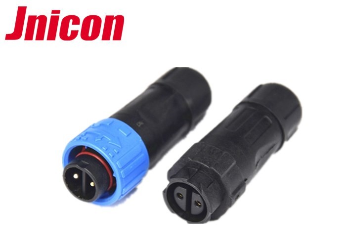 Cheap M16 Outdoor Waterproof Male Female Wire Connectors IP67 Male Female 2 Pin Push Locking for sale