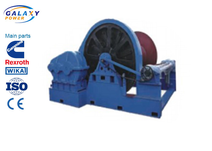 Cheap Road Bridge Project Large Winch 100-650KN For Factory Mine Engineering Steel Installation for sale