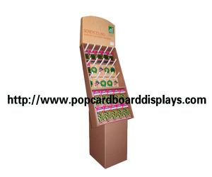 Buy cheap Eco-friendly Store pos display stands cardboard with plastic hooks from wholesalers