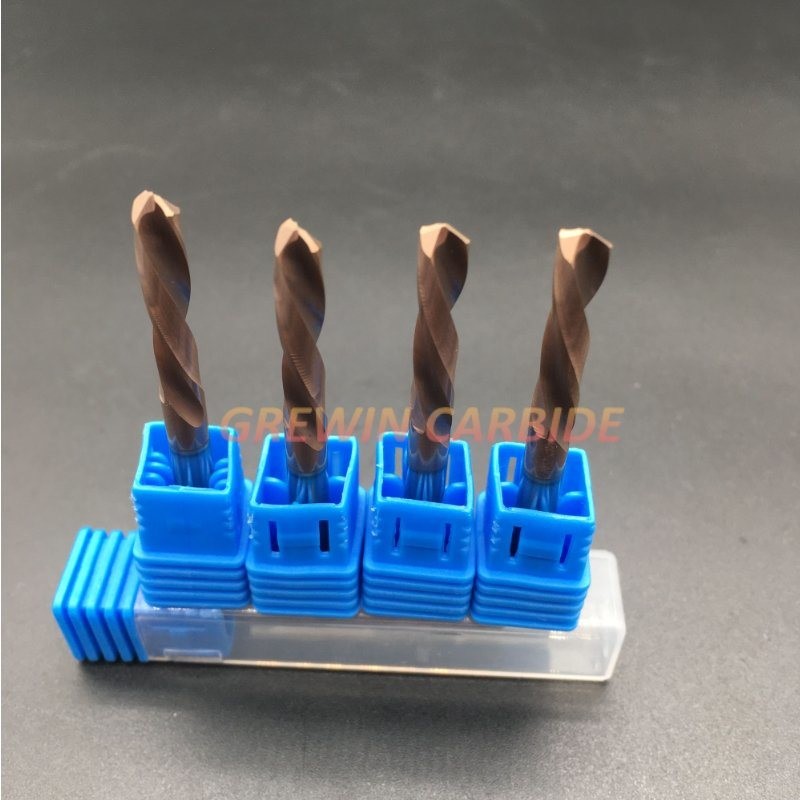 Cheap Coating Left Hand Carbide Drill Bits HRC55 D4*25*50 Tungsten Carbide Micro Drill Bits for sale