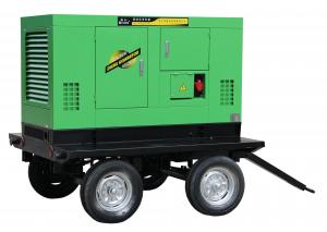 Cheap Mobile Portable Enclosed Trailer Generator 8 - 1000KW 50Hz / 60Hz Water Cooled for sale