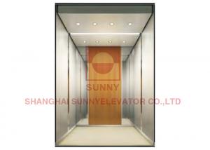 Cheap Gold Mirror Residential Elevator Cabin Decoration For Passenger Lift for sale