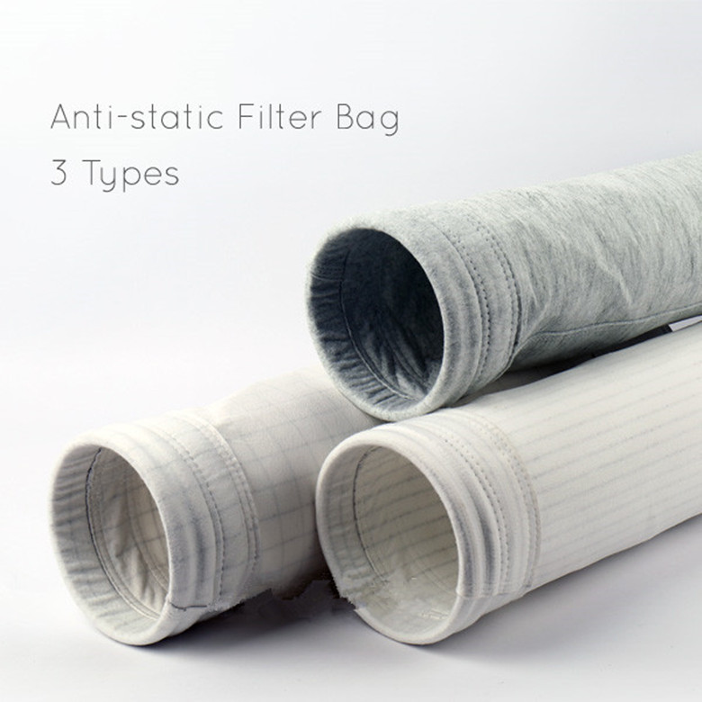 Cheap Anti - Static Pulse Jet Polyester Fabric Filter Bags For Dust Collector for sale