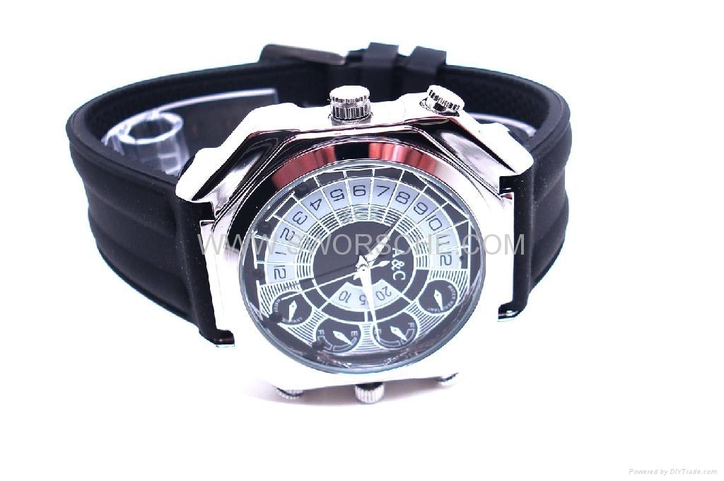 China FULL HD IR Watch Camera with Nightvision and Voice Activated Recording High Quality Spy WATCH CAMERA on sale
