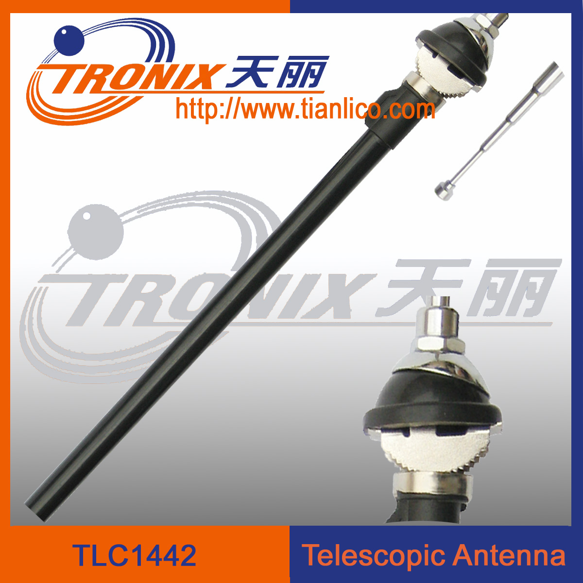 Cheap (hot products) car telescopic antenna/ telescopic radio car am fm antenna TLC1442 for sale