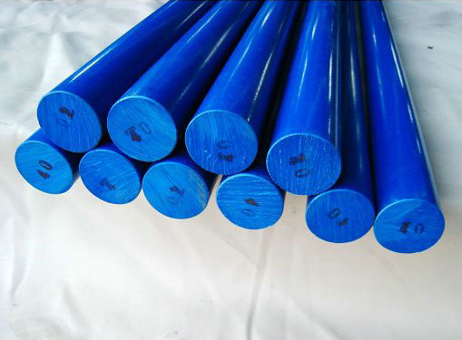 Cheap Nylon Rod, PA6 Rods with White, Blue Color for sale