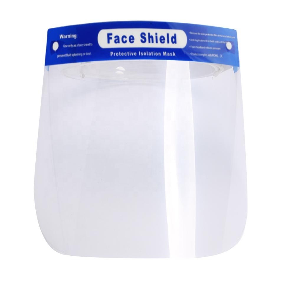 Cheap 33 * 22cm Disposable Medical Face Shield Multifunctionnal Double Sided for sale