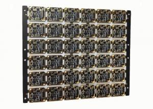Cheap RoHS One Stop 94v0 FR4 Printed Circuit Board , 6 Layer Bare PCB Board for sale