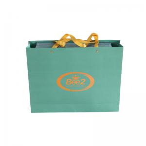 China C1S Custom Printed Paper Bags With Logo on sale