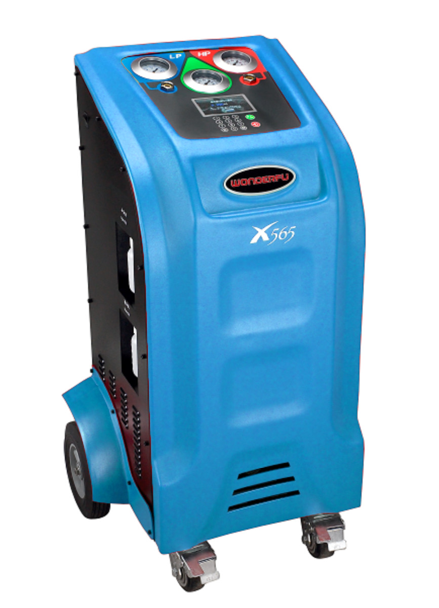 Cheap X565 AC Recovery Unit , Portable Refrigerant Recovery Machine CE Certification for sale