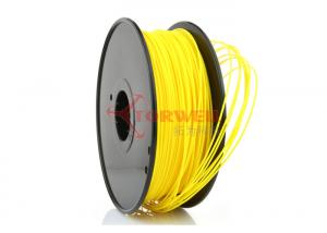 Cheap 3D Printer Huxley Makerbot Filament Yellow , Plastic 3MM ABS Filament for sale