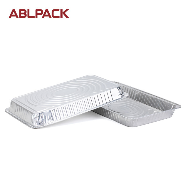 Cheap 6800 ml Foil Tray Container Aluminium Foil for Food Packing Disposable Kitchen Customized Work Baking packaging for sale