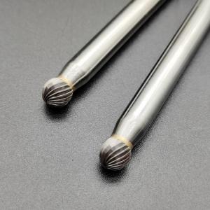 Cheap Aluminium Ball Carbide Burr Tip Tungsten Carbide Burr Set Drilling Files for sale