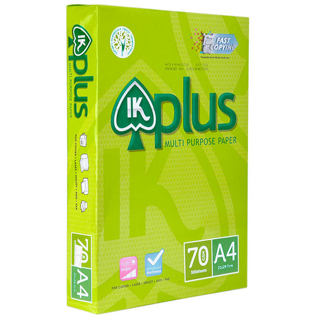 Cheap IK Yellow A4 copy Paper 80gsm/75gsm/70gsm for sale