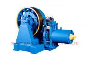 Cheap Load 5000kg Traction Elevator Components Freight Elevator Lift Traction Motor for sale