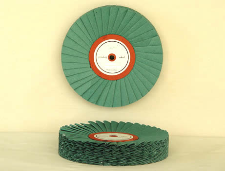 Cheap cheaper price bias open sisal cotton polishing wheel ,bias cloth buff wheel for sale