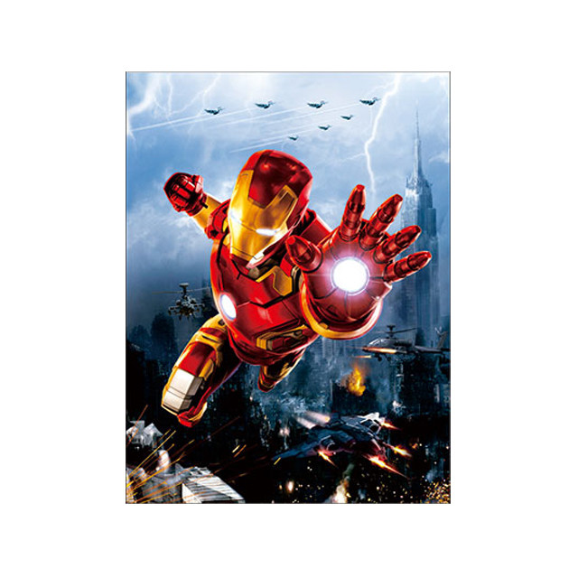 Cheap Flip 3D Lenticular Pictures Super Hero Marvel Movie Vintage Painting For Home Decoration for sale