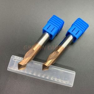 Cheap 60HRC Carbide Button Bits Tungsten Indexable Roughing End Mill Copper Coated for sale